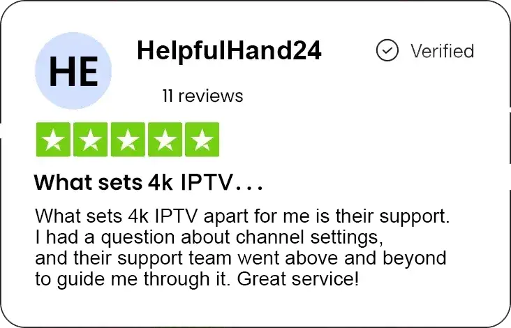 4k IPTV review 2