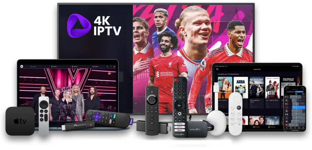 4k iptv is compatible streaming devices including Smart TV, Fire Stick, Android box